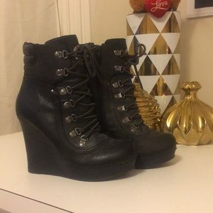 Ash black boots